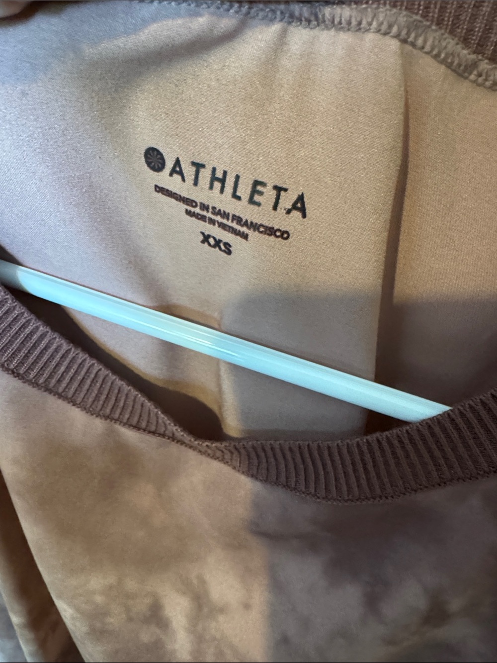 Athleta Rincon Mauve Sleeveless Dress - Picture 2 of 4